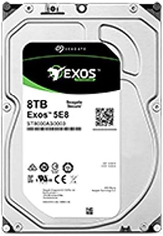 Seagate 8TB Exos 5E8 ST8000AS0003-3.5" 512e SMR 256MB Cache 5400RPM SATA 6Gb/s Bare Internal Hard Drive