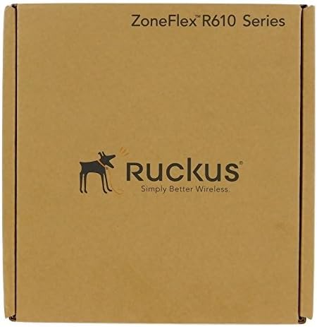 Ruckus Zoneflex R610 Wave 2 Access Point (Smart Wi-Fi 3x3, 802.11ac, BeamFlex, Adaptive Antenna, POE) 901-R610-US00 (Renewed)|B07VKCS1KL