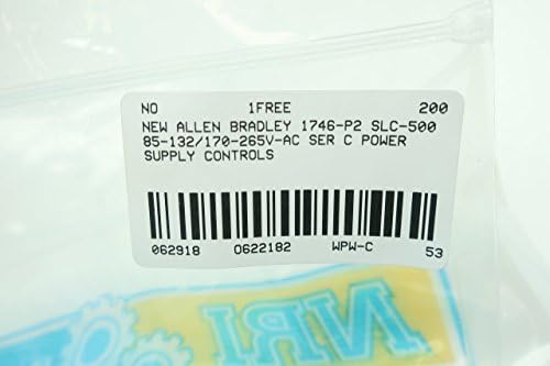 ALLEN BRADLEY 1746-P2 SLC 500 Power Supply Module SER C