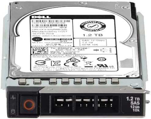 Dell 1.2TB 2.5" 10K SAS 12Gbs HDD (9XNF6) (Renewed)|B07FT3772Z