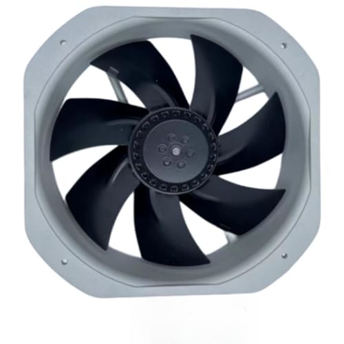 W2E250-HJ52-06 230V 0.60/0.88A 135/200W 2650/2950RPM 280X280X80MM Cooling Fan|B0FSX5FSNC