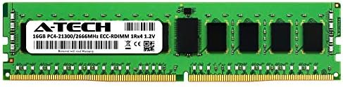 A-Tech 16GB RAM Replacement for Samsung M393A2K40BB2-CTD | DDR4 2666MHz PC4-21300 1Rx4 1.2V ECC RDIMM Registered 288-Pin DIMM Memory Module|B07SYCDBXQ