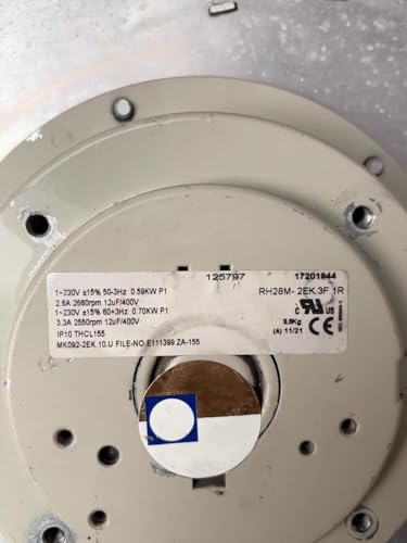 AC230V 2.6/3.3A 0.59/0.70KW 4-Wire 50/60Hz Inverter Cooling Fan RH28M-2EK.3F.1R