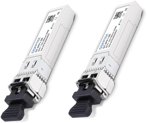 4Pack 10GBASE-T SFP+ to RJ45 Copper Module Mini-GBIC Transceiver for Cisco SFP-10G-T-S, Ubiquiti UF-RJ45-10G , Netgear, Mikrotik, D-Link, Supermicro, TP-Link, Linksys, CAT6A/CAT7, up to 100FT(30M)|B08P4MJ36T