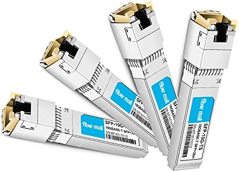 10G SFP+ RJ45 80m for Dell Force10 SFP-10G-T-80 GP-10GSFP-T80 10GBASE-T SFP+ 80m RJ45 Cat6a/7 Mini-GBIC 10gb Copper R-J45 Transceiver Module|B0B18FVQ1T