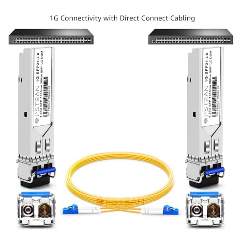 1000BASE-SX SFP Optical Transceiver Module Compatible with HPE Aruba J4858D J4858DCM JL745A Q8N53A ProCurve J4858C J4858B J4858A 850nm 550m DDM Duplex LC MMF 10pcs/Pack|B09MTS8WKP