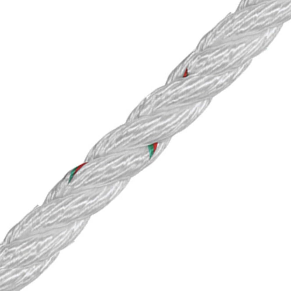 Samson Rope 170 032 006 030 Pro-Set-3 Nylon, White, 1/2" x 600'