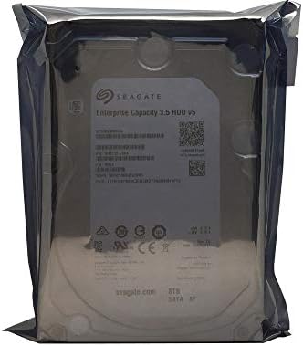 Seagate Exos 7E8 8TB Enterprise Capacity HDD - 7200 RPM, 256MB Cache, SATA III 6 Gb/s Interface, 3.5" Internal Hard Drive, Crypto Chia Mining - ST8000NM0055