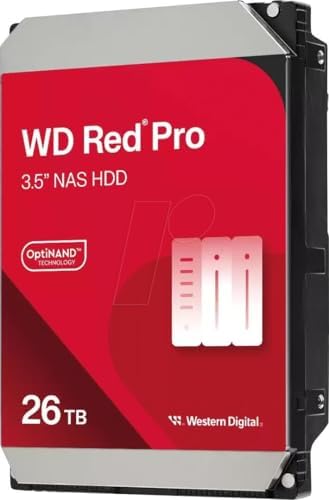 Western Digital 8TB WD Red Plus NAS Internal Hard Drive HDD - 5640 RPM, SATA 6 Gb/s, CMR, 256 MB Cache, 3.5" - WD80EFPX|B0CMQ6SK7W