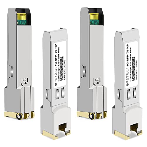 1000BASE-SX SFP Optical Transceiver Module Compatible with HPE Aruba J4858D J4858DCM JL745A Q8N53A ProCurve J4858C J4858B J4858A 850nm 550m DDM Duplex LC MMF 10pcs/Pack|B09MTS8WKP