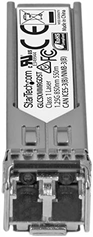 StarTech.com Cisco SFP-GE-T Compatible - Gigabit SFP - 10/100/1000 Mbps - RJ45 Port - 1000Base-T - Copper SFP - GBIC Module