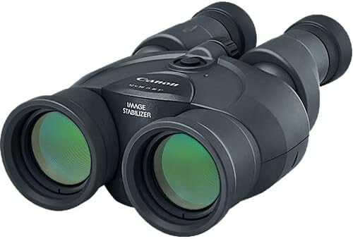 Canon 12x36 is III Image Stabilized Binoculars (9526B002 + Sling Backpack + AA Rechargeable Batteries + Cleaning Kit (Renewed
