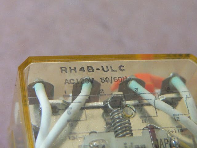 Idec Rh4b-Ulc 120Vac Relay|B0D3NRFSNC