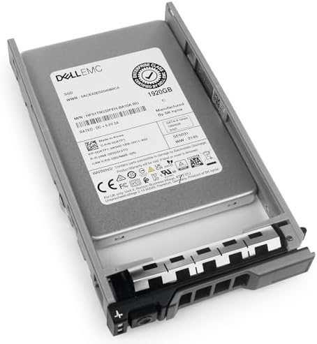 Dell 1.92TB SATA 6Gb/s 3D TLC 2.5in PowerEdge Enterprise Mixed-Use SSD for: R630, R730, R730xd, R620, R830, R720, R320, R610, R710, R720, R230, R210, R410, T110, R510 0GKTF1 GKTF1 G13
