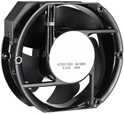 uxcell Cooling Fan 172mm x 150mm x 51mm FP-108EX-S1-S AC 220/240V 0.22A Long Life Sleeve Bearings|B07GTRB4G5