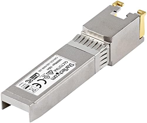 StarTech.com Cisco SFP-GE-T Compatible - Gigabit SFP - 10/100/1000 Mbps - RJ45 Port - 1000Base-T - Copper SFP - GBIC Module