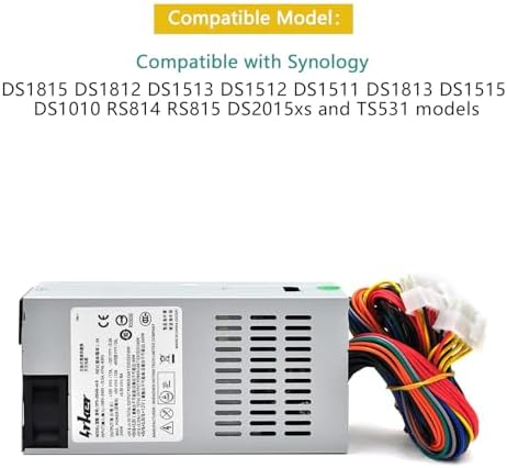 DPS-250AB-44B 250W Power Supply Compatible with Synology DS1815, DS1812, DS1513, DS1512, DS1511, DS1813, DS1515, DS1010, RS814, RS815, DS2015xs, TS531