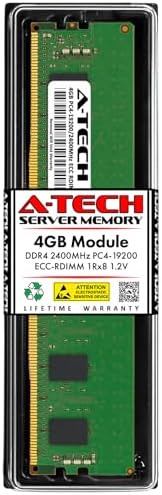 A-Tech 32GB Kit (2x16GB DDR4 3200MHz PC4-25600 ECC RDIMM 2Rx8 Dual Rank 1.2V ECC Registered DIMM 288-Pin Server & Workstation RAM Memory Upgrade Modules (A-Tech Enterprise Series