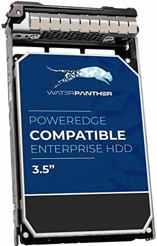 Water Panther 18TB 7200 RPM SAS 12Gb/s 3.5-Inch Enterprise Hard Disk Drive in 13G Tray Compatible with Dell PowerEdge Servers R730XD R730 T340 T330 T640 T630 T440 (Renewed