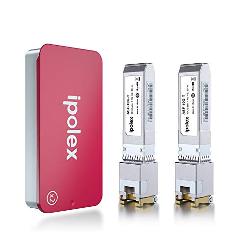 ipolex 1000Base-LX/LH SFP Transceiver, 1.25G SFP LC Fiber Module, Gigabit Single Mode Mini GBIC, 1310nm SMF, up to 20km, for Cisco GLC-LH-SMD, Ubiquiti UF-SM-1G, Meraki, TP-Link TL-SM311LS and More|B01EN33VN2