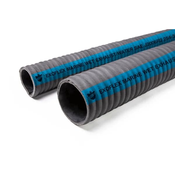 Shield 16-254-1120S Shields Exoflex Water/Exhaust Hose, 1-1/2" x 50'