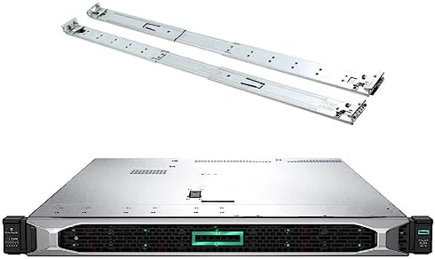 HPE ProLiant DL360 Gen10 1U Rack Server Bundle with Dual Xeon 6130 2.10 GHz, 256GB DDR4 Memory, 7.68TB Enterprise SSD Storage, RAID, Dual Power, iLO, Rail Kit|B0CCSX27KJ