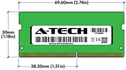 A-Tech 32GB RAM for QNAP TVS-h874 NAS | DDR4 3200MHz PC4-25600 SODIMM 2Rx8 1.2V 260-Pin Non-ECC SO-DIMM Memory Upgrade|B0CF44DK9T