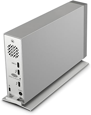 LaCie d2 Thunderbolt 3 8TB External Hard Drive Desktop HDD – Thunderbolt 3 USB-C USB 3.0, 7200 RPM Enterprise Class Drives, for Mac and PC Desktop, 1 Month Adobe CC (STFY8000400)|B06XYTCX69