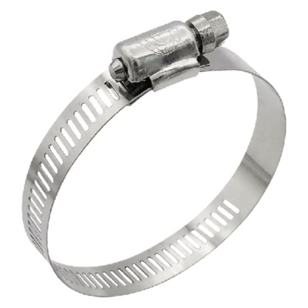 Seachoice 50-23387 Stainless-Steel Marine Hose Clamps, 1/2" Band, Size #20, 10/Bx