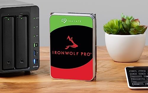 Seagate IronWolf Pro 18TB NAS HDD, ST18000NE000 SATA 6Gb/s 3.5" (Renewed
