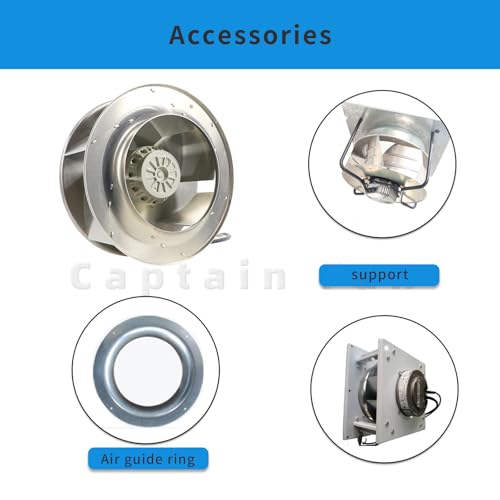 RH31M-4EK.2F.1R Ziehl-abegg Fan 115VAC 0.17KW 1.6A Centrifugal Fan for Inverter|B09LQMS3G5