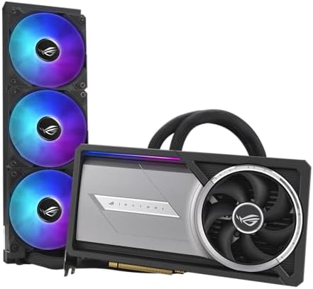 ASUS ROG Astral GeForce RTX 5090 White OC Edition Gaming Graphics Card (PCIe 5.0, 32GB GDDR7, HDMI/DP 2.1, 3.8-slot, 4fan design, Axial-tech fans, patented vapor chamber, Phase-change GPU thermal pad)|B0FJQNQ8M7