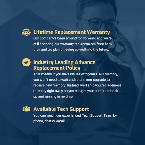 OWC 32GB (2x16GB) DDR4 2666MHz PC4-21300 CL19 2RX8 ECC Unbuffered UDIMM 1.2V 288-pin Workstation Server Memory RAM|B0C93KJ3CD