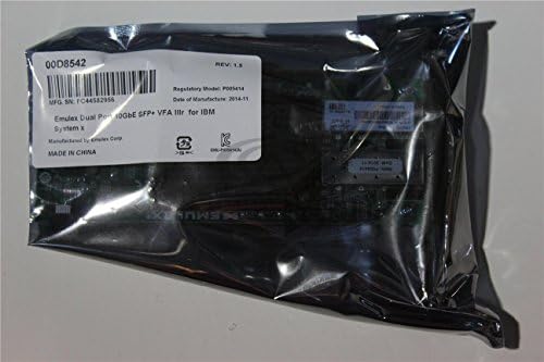 Emulex Network OCE11102-NX 10Gb/s Adapter Copper Dual Port PCI Express