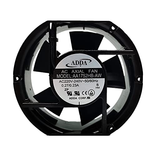 AA1752HB-AW ADDA 220/240V 0.27/0.23A 17251 Cooling Fan EBM ADDA