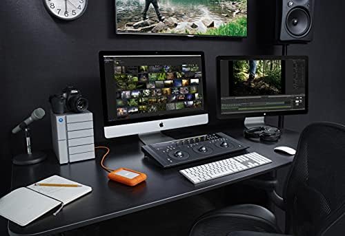 LaCie Rugged USB-C, 5TB, Portable External Hard Drive, Drop, Shock, Dust, Rain Resistant, for Mac & PC (STFR5000800)|B079H7JVL3