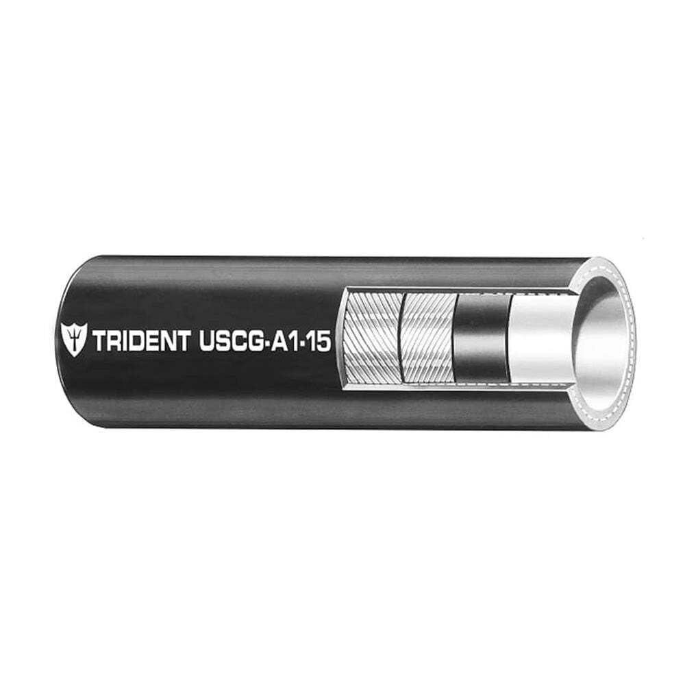 Trident 3650566 Type A1 Barrier Lined Fuel Hose, 5/16" x 50'
