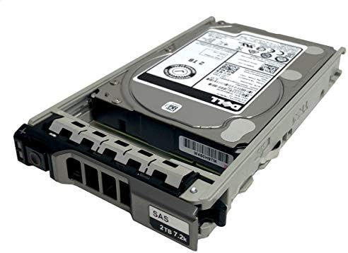 Dell 2TB 7200 RPM 128MB Cache | NL-SAS 12Gb/s | 512n | 2.5'' inch | Hot-Plug Hard Drive Cus-Kit (Renewed