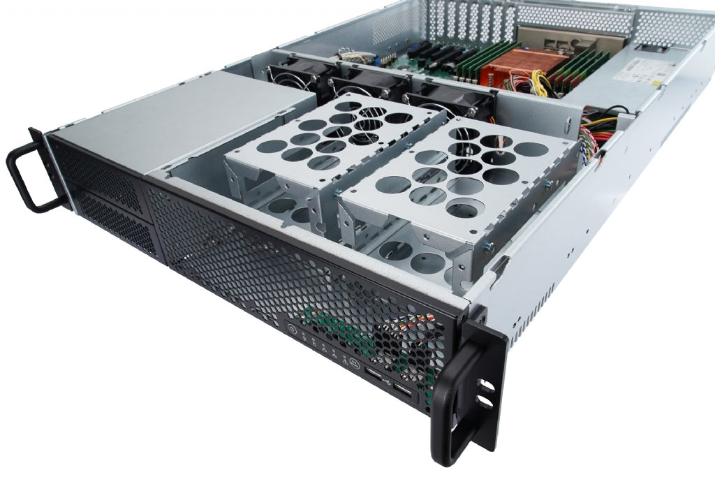 In-Win IW-R200N - 2U Feature Rich Short Depth Server Chassis
