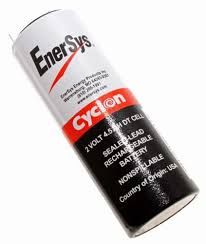 EnerSys Cyclon DT Cell 0860-0004, Cylindrical 2V/4.5AH Battery