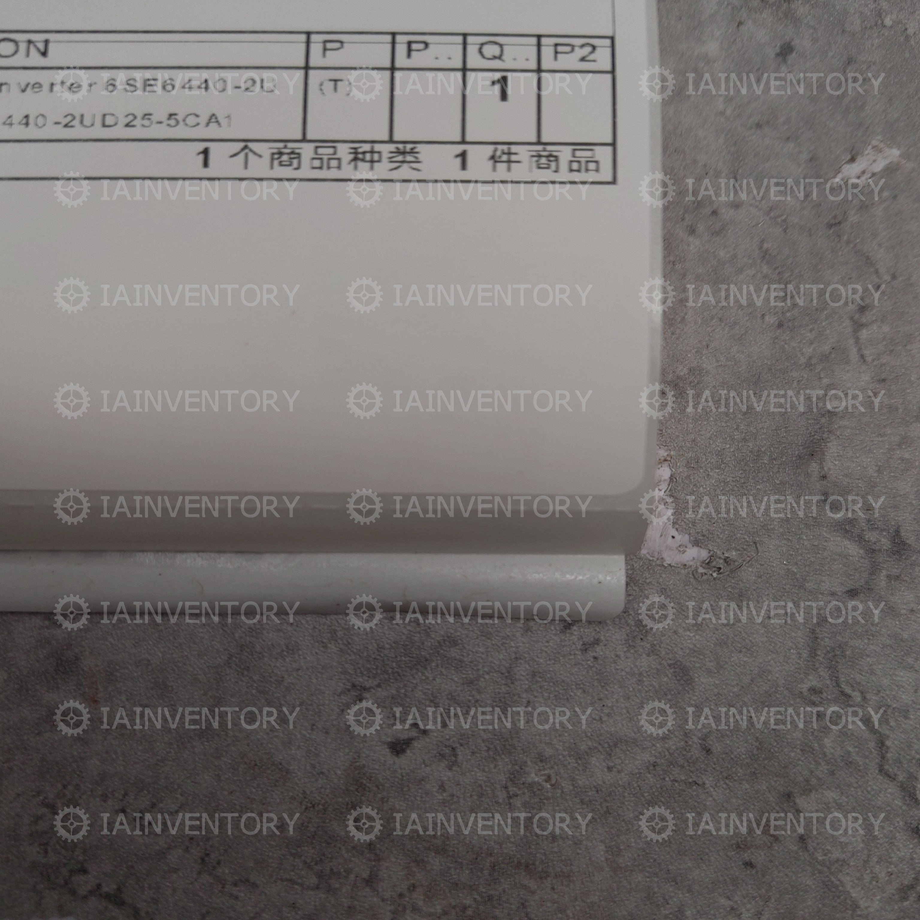 Siemens 6SE6440-2UD25-5CA1 Inverter 380V/5.5KW MM440