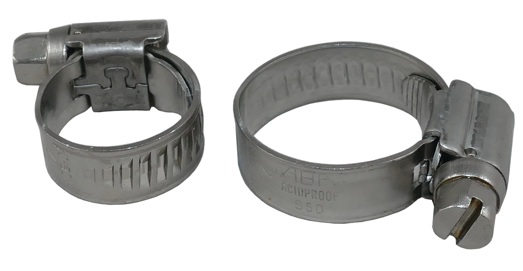 Scandvik 13614 ABA SS Hose Clamps, #3, 10 Pack