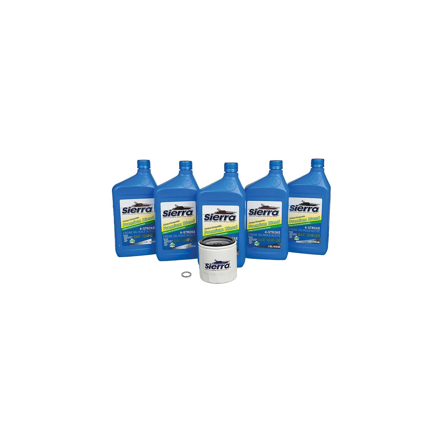 Sierra 18-9391 Yamaha 4 Stroke Oil Change Kit, Replaces Yamaha LUB-MRNMD-KT-10