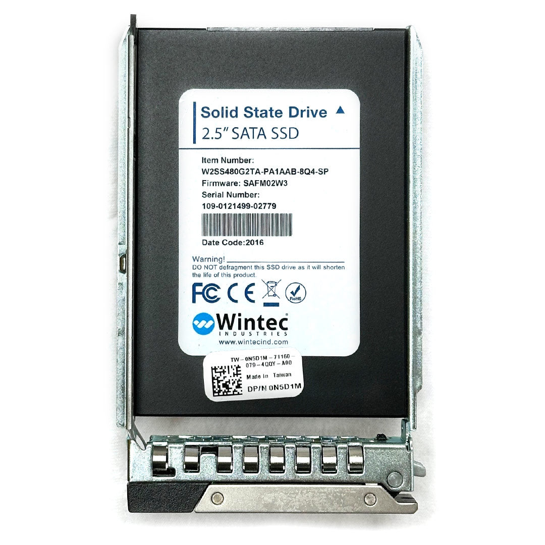 Dell 2.5" 480GB SATA 6Gbps SSD | N5D1M