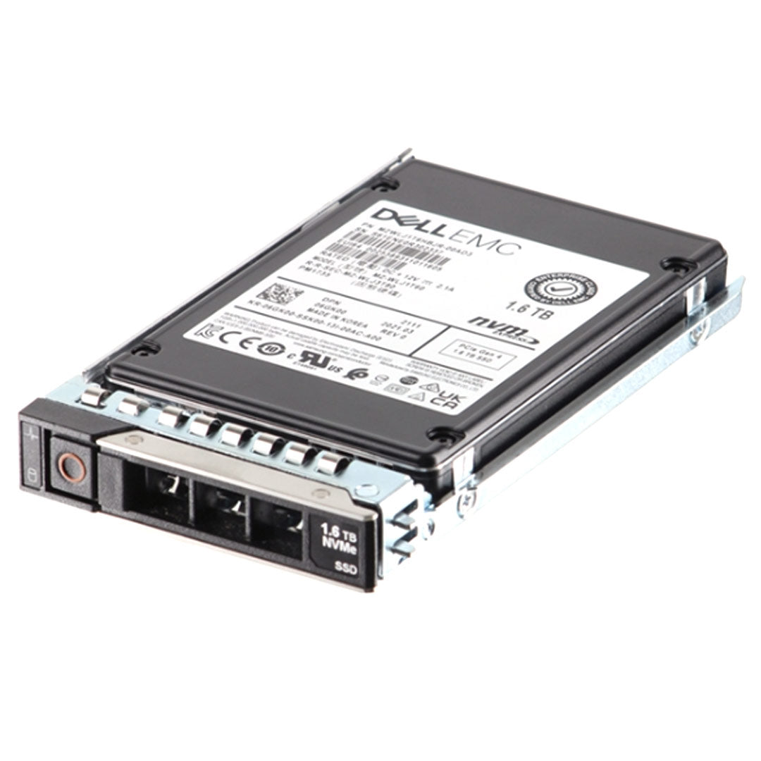 Dell 2.5" 1.6TB U.2 NVMe MU PM1725B SSD W/ Carrier | 4WDXY