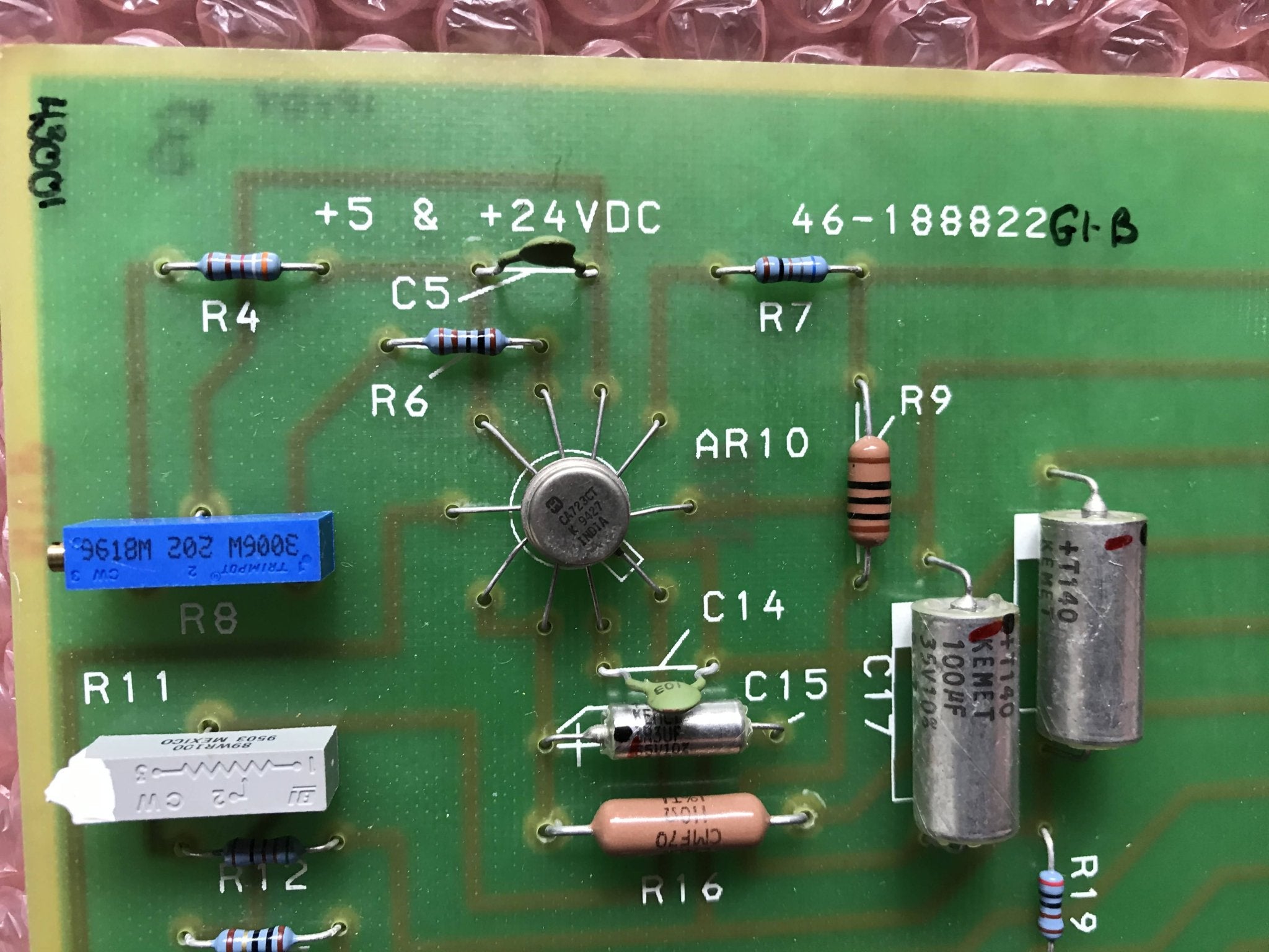 +5 /+24 VDC Board (46-188822 G1-B) GE