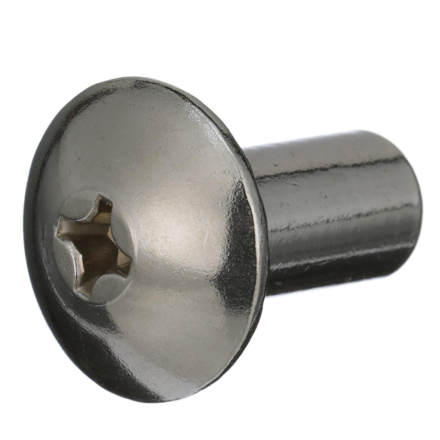 Seachoice SC2964 18-8 SS Phillips Barrel Nuts w/ Truss Head, 5/16-18 X 3/4 In., Pack of 25