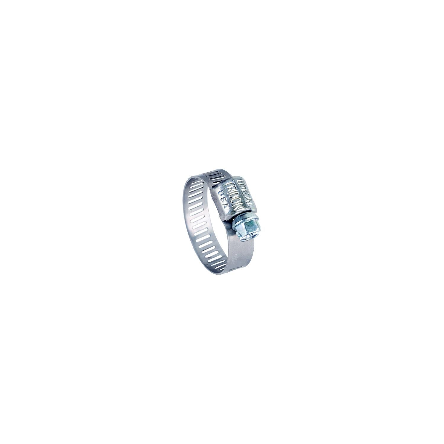 Seachoice 50-23357 Stainless-Steel Mini Hose Clamps, 5/16" Band, Size #10, 10/Bx