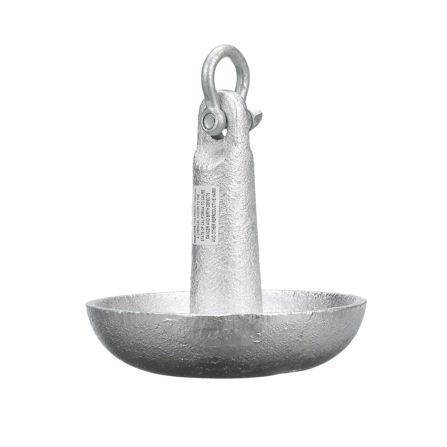 Seachoice 41300 Mushroom Anchor Aluminum Painted / 10 lbs.