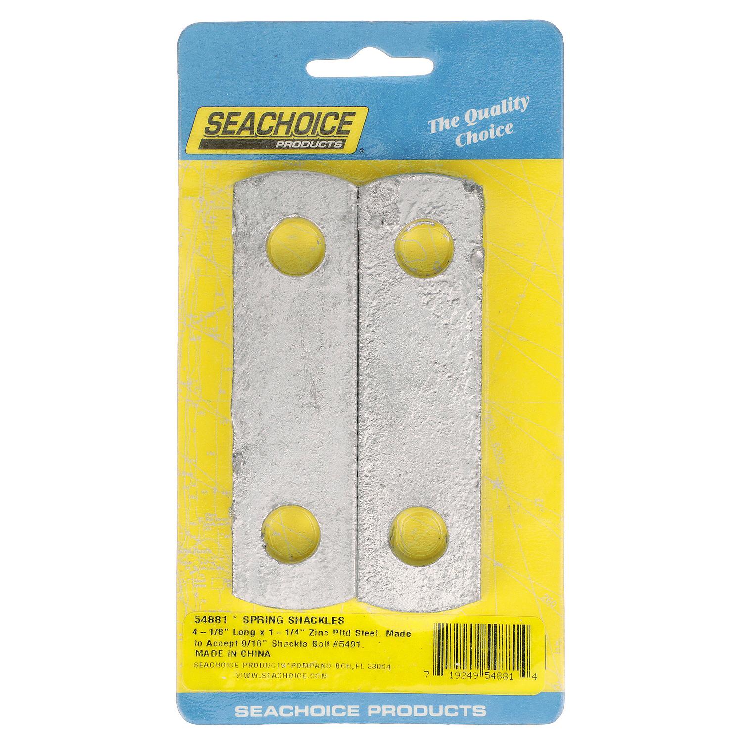 Seachoice 54881 Spring Shackles (2 Per Pack)